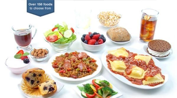 Sample Nutrisystem Food