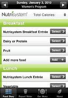 nutrisystem app