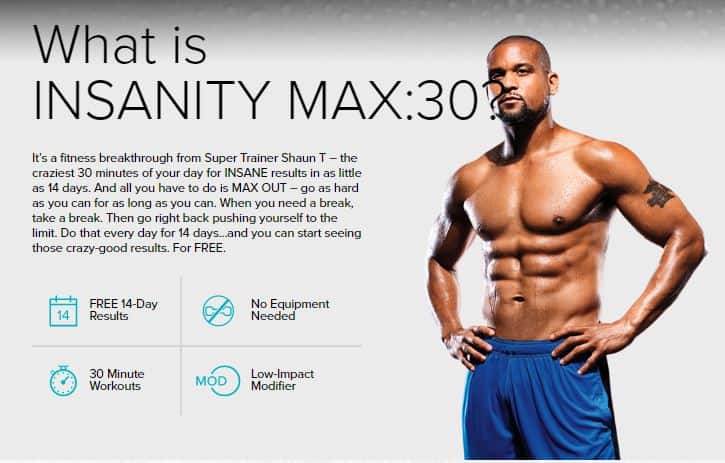 What is Max:30 from Beachbody